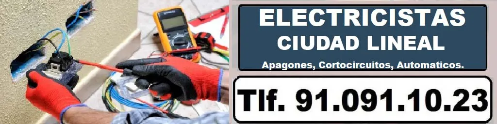 Electricistas Ciudad Lineal Madrid 24 horas
